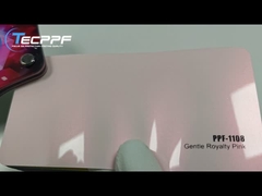 पीपीएफ-1108 कोमल रॉयल्टी गुलाबी रंग, 8 मिली रंग परिवर्तन पेंट सुरक्षा फिल्म